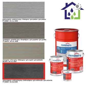 HK Stain antracite grey 10L