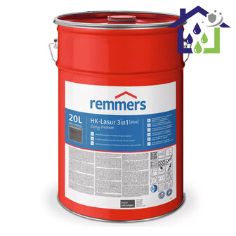 HK Lazuur 20l grey protect antracietgrijs