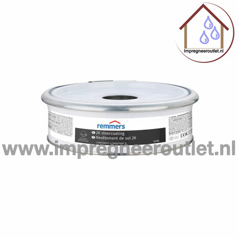 2K Vloercoating &ndash; Slijtvast & Epoxy - Steengrijs (5 kg)