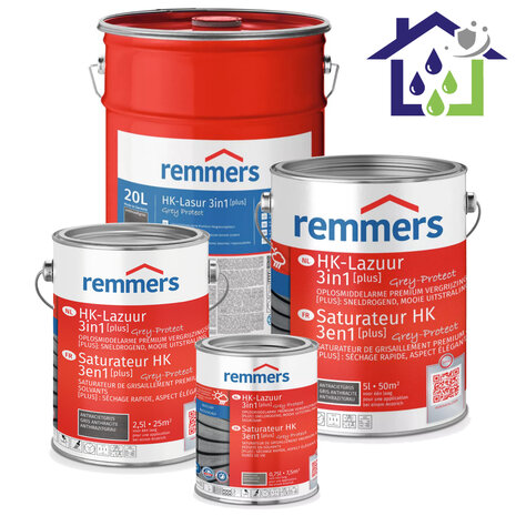 HK lasur grey protect platingrau 20l