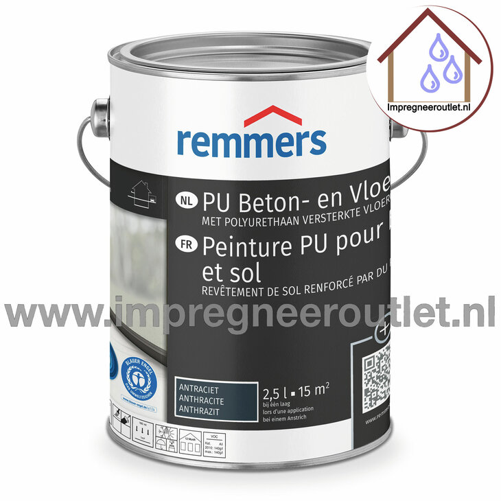 Beton en Vloerverf roodbruin