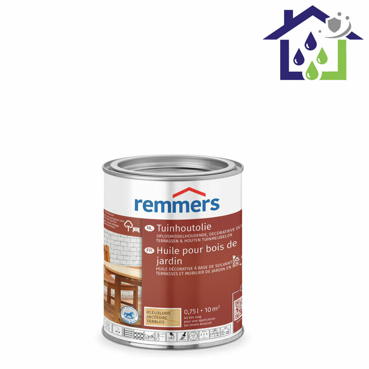 Tuinhoutolie kleuroos remmers 750ml