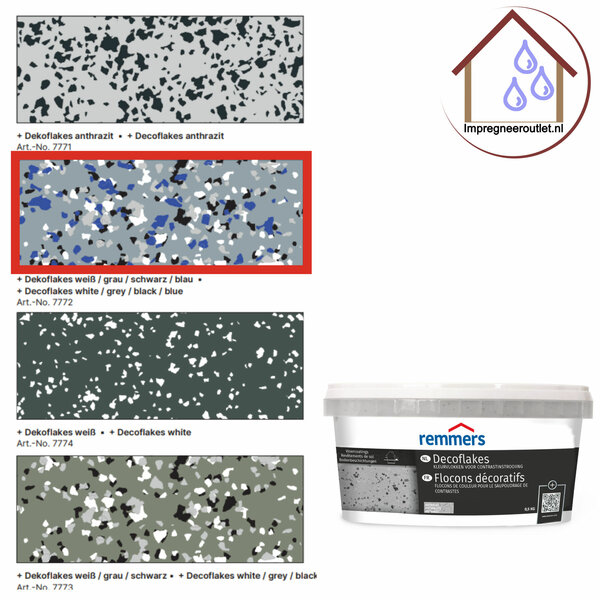 Decoflakes colors