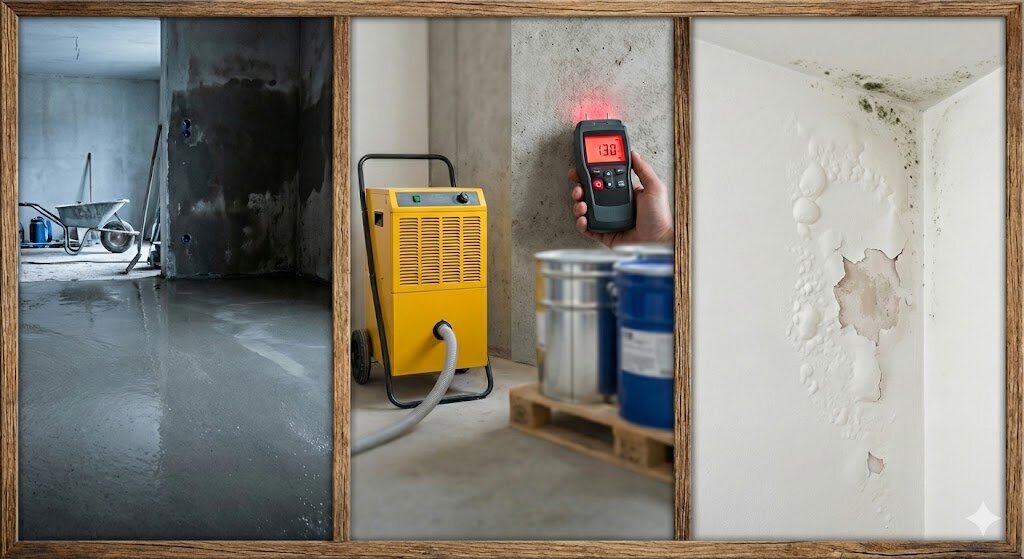 Bouwvocht: hoe lang duurt drogen, risico’s & veelgemaakte fouten